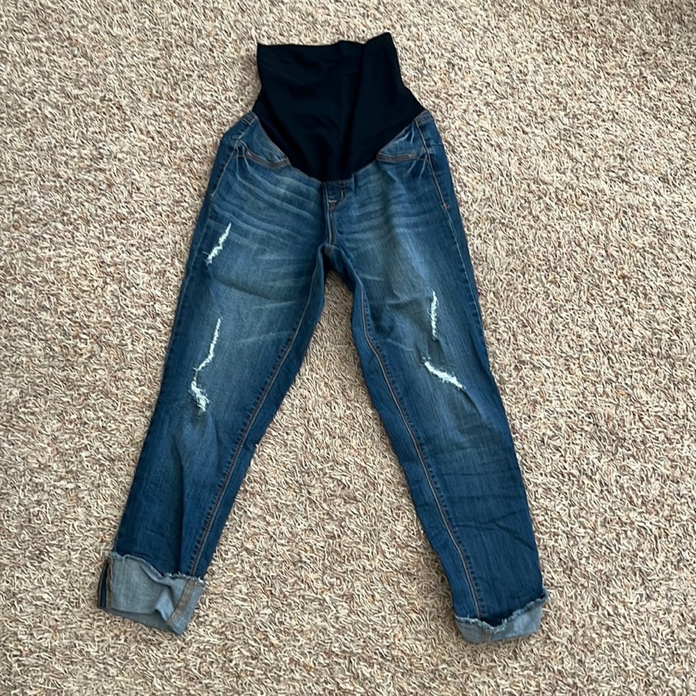 Maternity Jean Capris
